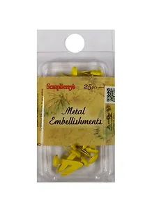 Набор брадсов желтые (SCB340510) (25шт.) (упаковка)