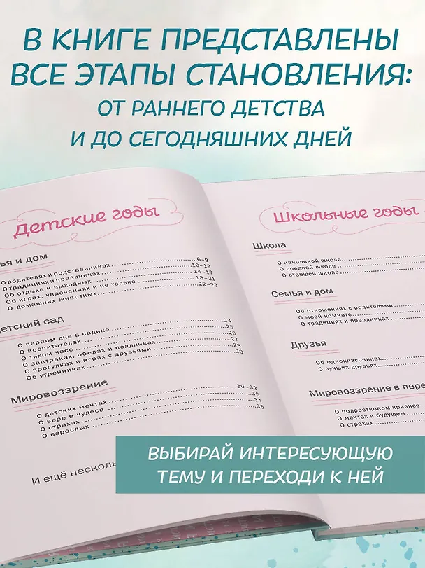 Книга Моя история. Книга обо мне (мятная обл.) () — 9