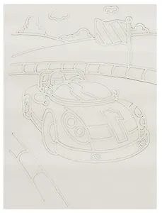 Трафарет. Песочная ходилка. А3. Дорога. -Китай: 66 440468