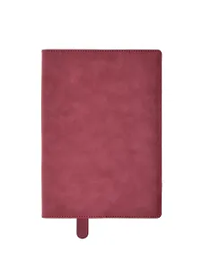 Обложка для книги с закладкой бордовая, 245ж170мм эко кожа, нубук
