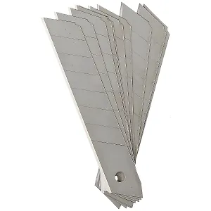 Лезвия сменные для ножей "Office Point", 18 мм, 10 штук