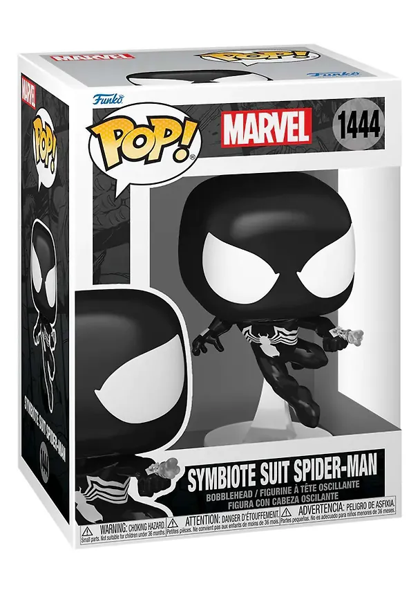 Фигурка Funko POP! Bobble Marvel Comics Symbiote Suit Spider-Man (1444) (Fun83749) 3118551 — 2