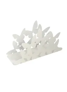 Салфетница Бабочки металлическая (9х15х5см) (775-055)