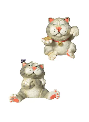 Фигурка Кот с бабочкой (7см) (537-208) 2478762