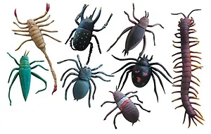 1TOY/Вантой, В мире животных Мягкие Насекомые 8 видов 10-31см Т51840