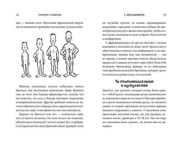 Книга Парням о важном. Все, что ты хотел знать о взрослении, изменениях тела, отношениях и многом другом (Карен Гравел) — 6