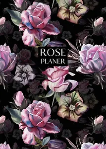Планер недат. А4 36л "Rose planer" скоба, вертик.