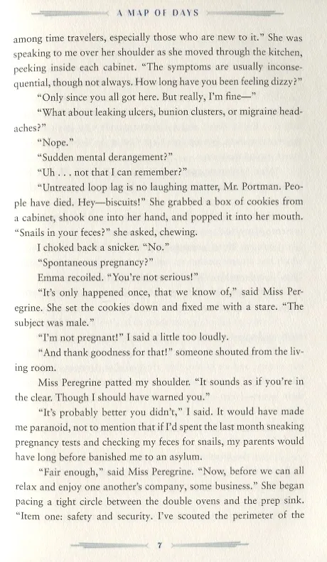 Книга A Map of Days (Ransom Riggs) — 5