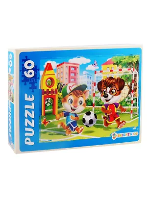 Пазл Футбол Рыжий кот 60 элементов П60-7936 2794722