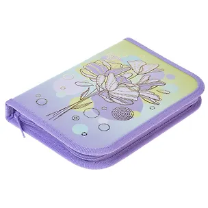 Пенал 1 отделение "Flower dreams" 190*130 мм, молния, таблица умножения 2970174