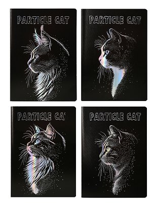 Тетрадь B5 36л лин. "Particle cat", ассорти 3164516