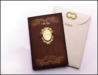 Закладка для книг и открытка (KBS-105) (Мир Бижу)