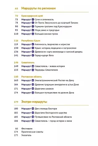 Книга Винные дороги Боспорского царства. Краснодарский край, Крым, Севастополь, Ростовская область. 19 маршрутов, 14 карт (+ флип-карта) (Е. Порман) — 7