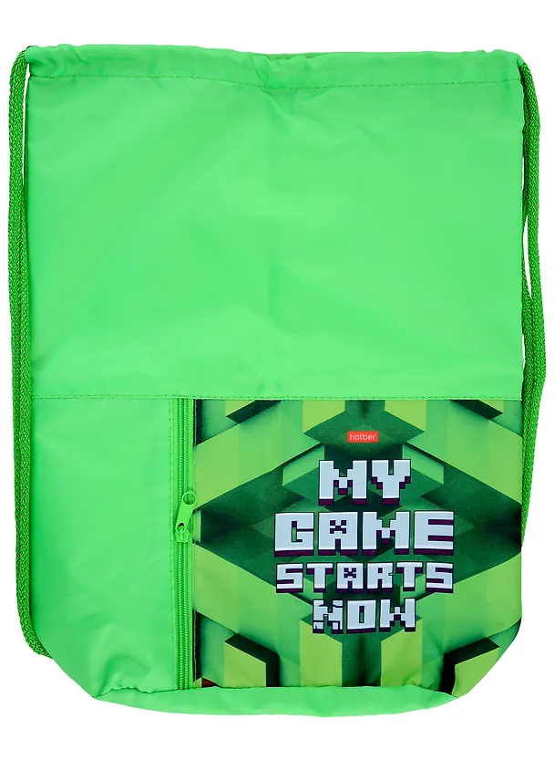 Мешок для сменной обуви Hatber, Start Game, 2 отделения 2976909 — 1