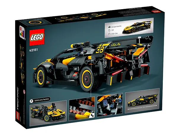 LEGO Technic: Болид Бугатти, 905 деталей (42151) 3126534 — 3
