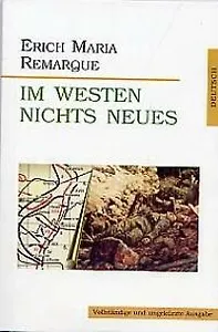 Im westen nichts neues (На Западном фронте без перемен), на немецком языке