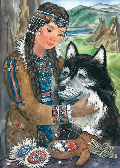 Книга Девочка Бусинка с берегов Охотского моря. Эвенкийские сказки (Галина Емельянова) — 10