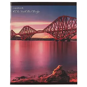 Тетрадь в клетку Unnika, "Знаменитые мосты", 48 листов, в ассортименте 246571