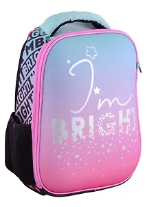 Рюкзак "Будь Ярким!" 1отд., 38*29*16см, 2 кармана