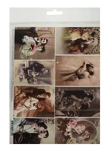 Декупажная карта Влюбленные 4 (A4) (Karal678)