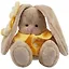 Мягкая игрушка Зайка Ми в желтом меховом пальто (15 см) (SidX-265) — 2753043 — 1