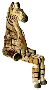 Декоративная фигурка "Зебра" (дерево) (14508)