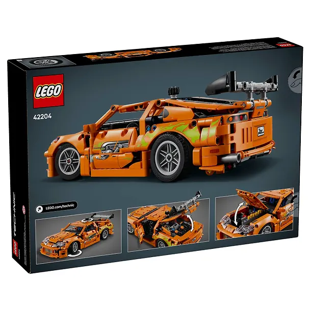 42204 Конструктор детский LEGO Technic Форсаж: Тойота Супра MK4, 810 деталей, возраст 9+ 3169409 — 3