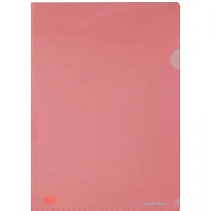 Папка-уголок А4 "Glossy Classic" пластик, красный, Erich Krause