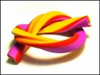 Ластик "Веревка" 33 см с запахом (002308) (Карамба)