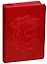 Ежедневник недат. А6 144л "Сариф" красный/"Виннер" красный, кожзам, мягкий переплет, нашивка с тисн, тонир.блок, срез в цвет обл., Escalada — 241739 — 1