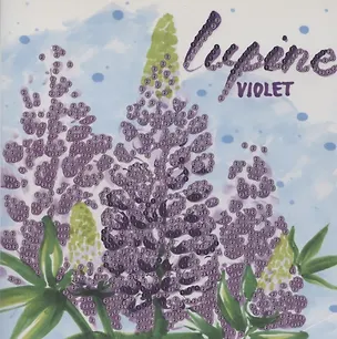 Алмазная мозаика MAZARI Открытка своими руками LUPINE, 15х15 см, ОПП-упаковка 2796491