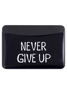 Чехол для карточек горизонтальный Never give up