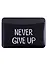 Чехол для карточек горизонтальный Never give up — 2894975 — 1