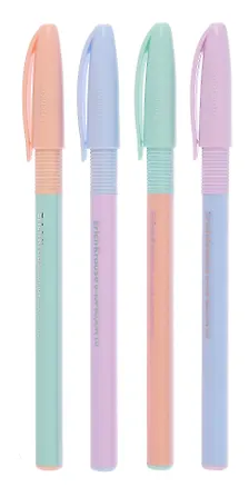 Ручки шариковые синие 04шт "Stick&Grip Reef" 0,7мм, ассорти, ERICH KRAUSE 3111023