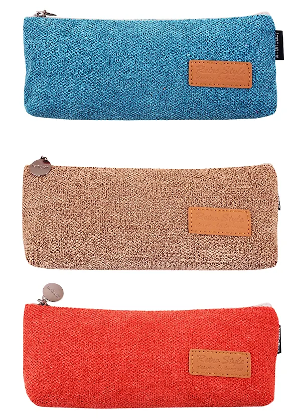 Пенал на молнии Retro style (ткань) (20х8) 2821141 — 3