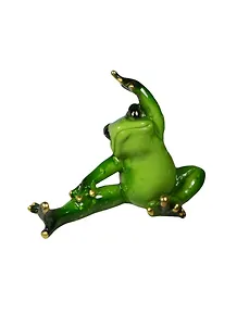 Фигурка Лягушка и фитнес (11,8х8см) (16671)