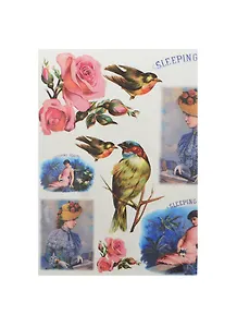 Декупажная карта Спящая красавица (Е-109) (упаковка)