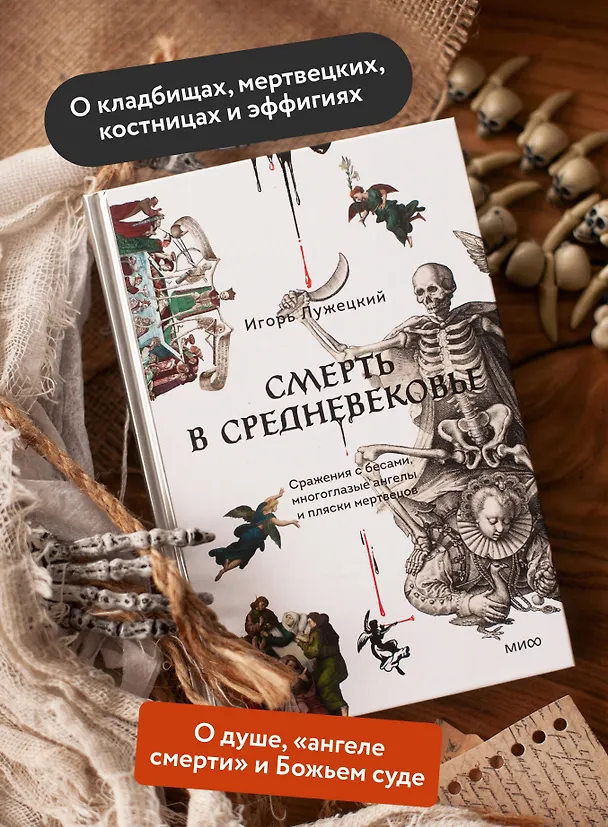 Книга Смерть в Средневековье. Сражения с бесами, многоглазые ангелы и пляски мертвецов (Игорь Лужецкий) — 7
