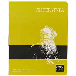 Тетрадь предметная в линейку Феникс+, "Литература", 48 листов