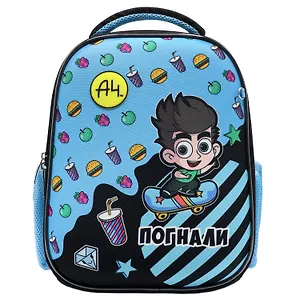 Рюкзак "Влад А4" 35*27*13см, полиэстер, 1 отд., 3 кармана