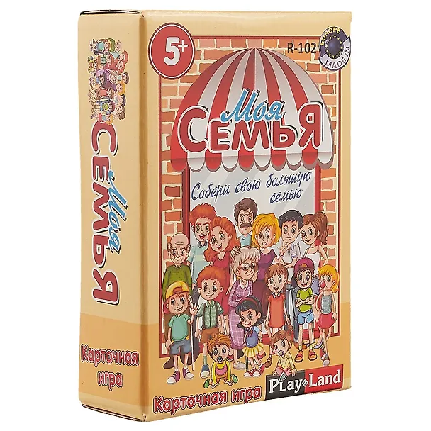 Настольная игра «Моя семья», Play Land 2609352 — 1