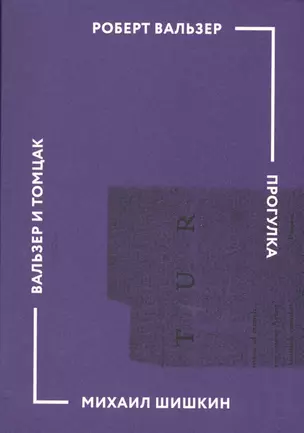 Прогулка (Роберт Вальзер). Вальзер и Томцак: эссе (Михаил Шишкин) — 2413860 — 1