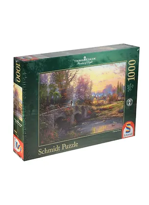 Паззл Schmidt 1000эл 693*493мм Томас Кинкейд ""Вечерняя прогулка" 58451 2427862