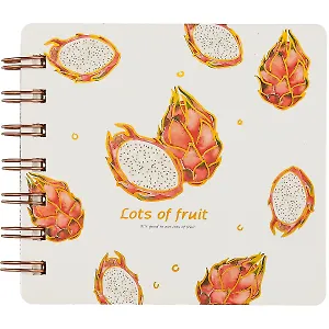 Записная книжка "Fruits", А6, 100 листов, линейка