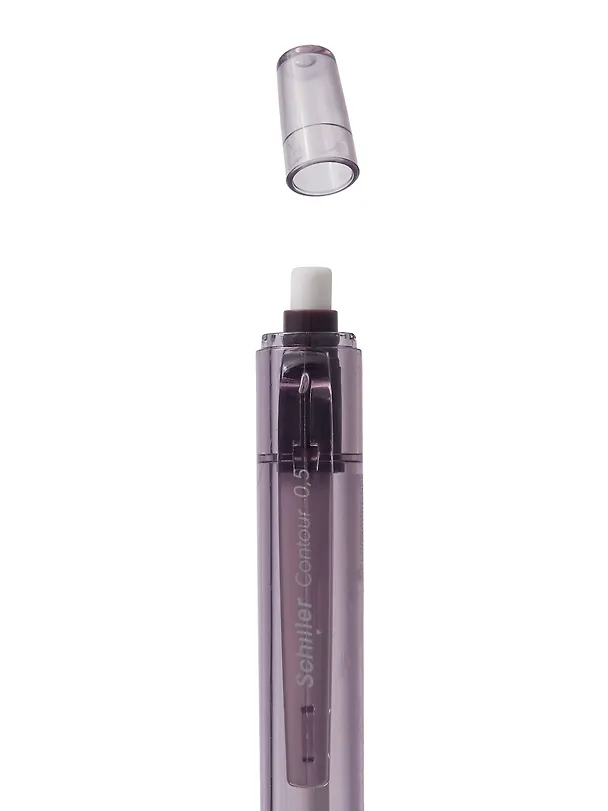 Карандаш механический Schiller, Contour, 0,5 мм с ластиком, в ассортименте 2980692 — 10
