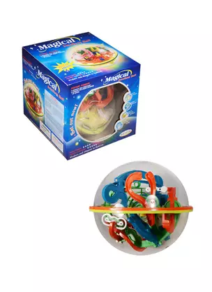 Игрушка Magic Ball Игрушка-головоломка "Шар-лабиринт" 15 см — 2493543 — 1