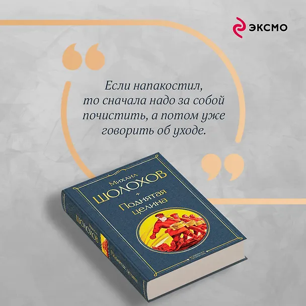 Книга Поднятая целина (Михаил Шолохов) — 10