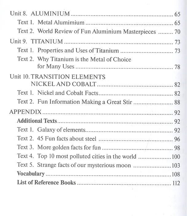 Книга World of Metals Through Fun, Odd and Interesting Facts : учебное пособие (Серафима Зайцева) — 3