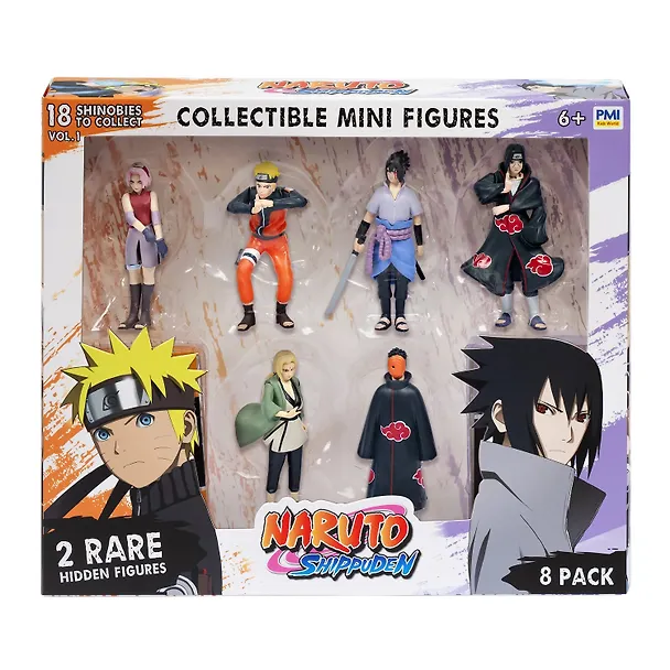 Наруто. Игровой набор из 8 фигурок 7 см. Naruto 3128601 — 1