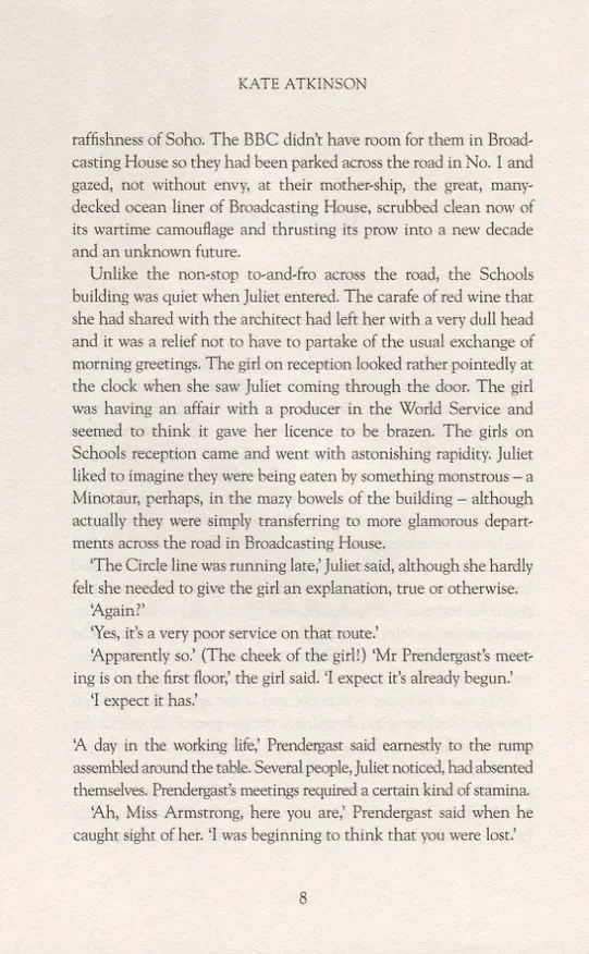 Книга Transcription (Кейт Аткинсон, Kate Atkinson) — 2